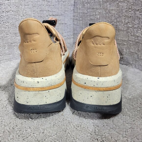 Sorel Kinetic Men's Size 9 Tan Leather Slip-on Athletic Sneakers S6MF215087-253 - Picture 3 of 12